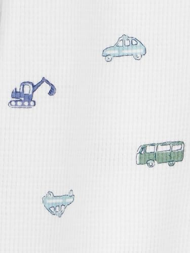 Image of Simple Joys by Carter's Unisex Baby 2-way Zip Thermal Footed Sleep and Play, Pack of 2