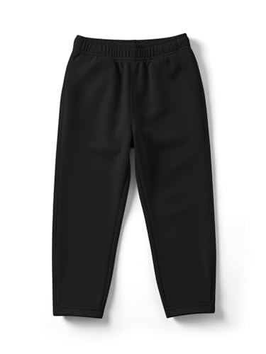 Image of HELLCAT Trendy Solid Cotton Blend Regular Fit Track Pant for Boys - Pack of 3