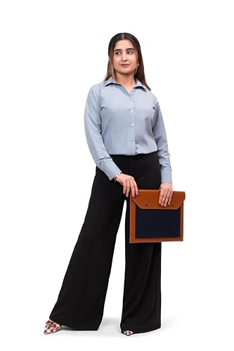 Image of ESTA Women Full Sleeve Stylish Western Official Formal Shirts Regular fit Shirts for Women