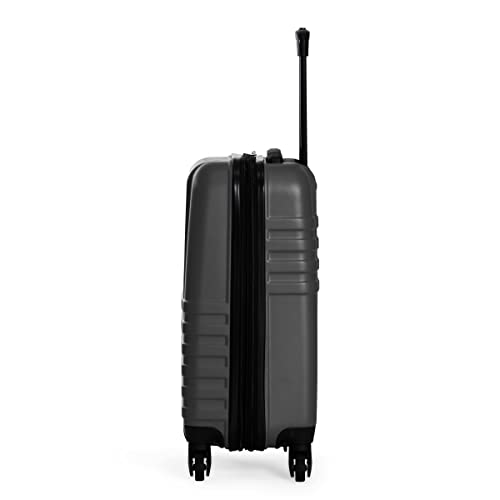 Ben Sherman Hereford Spinner Travel Upright Luggage, Grey, 20-Inch Carry On2