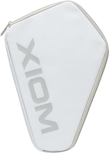 エクシオン(XIOM) 卓球 ラケット収納ケース ペンタ シングルケース ラケット1本収納可 ホワイト(003) RAC00004