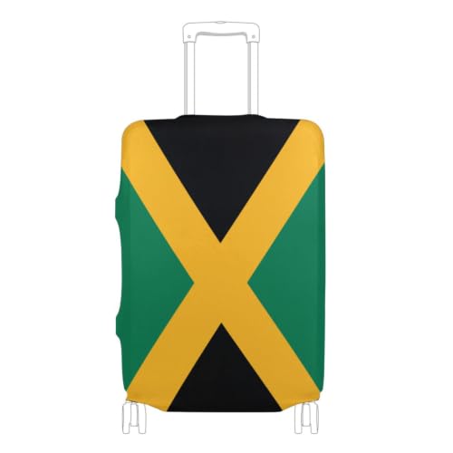 Housse de bagage drapeau Jamaïque de qualité supérieure pour valise L