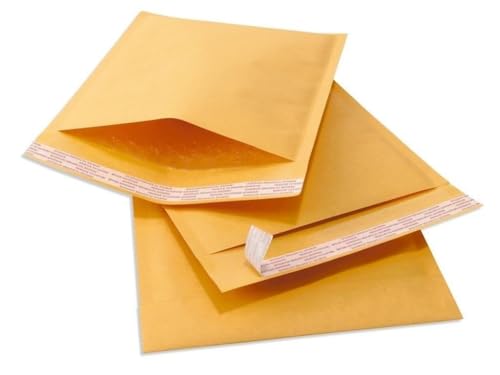 Enveloppes à bulles en kraft de qualité supérieure pour expédition et emballage x250