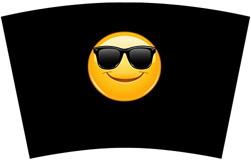 Mugzie 16-Ounce Tumbler Drink Cup With Removable Insulated Wetsuit Cover - Sun Glasses Emoji #TOP2