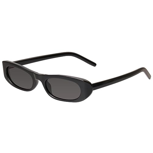 mosanana Elongated Narrow Cat Eye Sunglasses for Women MS52357