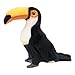 NUOBESTY 1Pc Peluche Tucano Morbido Peluche Tucano Peluche Bambola di Pezza Giocattolo per Bambini per Home Office Desktop Decor