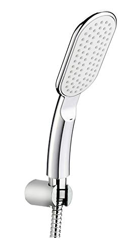 Bathroom ABS Hand Shower Set with 1.5 meter Longer Shower Hose Tube and ABS Wall Stand