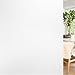 Rabbitgoo Window Privacy Film Non-Adhesive, Frosted Window Glass Films for Home Bathroom Office, Removable Opaque Window Sticker, Self Static Cling Window Covering (Matte White, 17.5 x 78.7 inches)