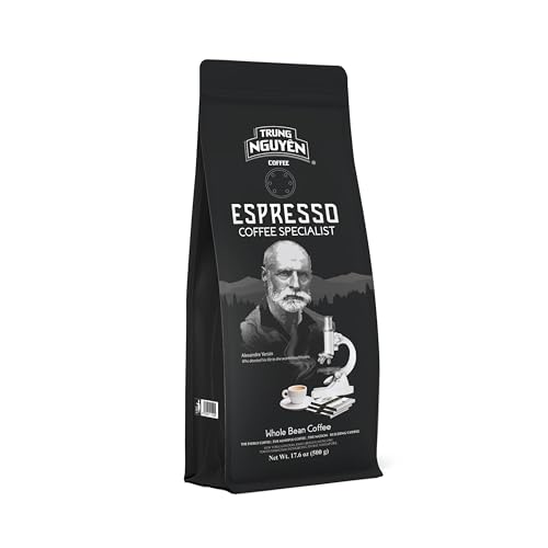 Image of TRUNG NGUYEN LEGEND Espresso Specialist Arabica Coffee Bean - Bag 17.6 Oz /500gr, Light Roast, Whole Beans, Full Coffee Beans, Smooth and Balanced Taste