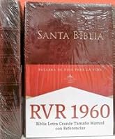 SANTA BIBLIA RVR 1960 LETRA GRANDE TAMANO MANUAL CON INDICE 1433647443 Book Cover