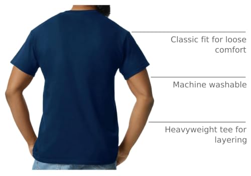 Image of Gildan Adult Ultra Cotton T-Shirt with Pocket, Style G2300, 2-Pack