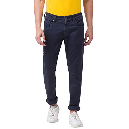 Image of Spykar Indigo Men's Skinny Fit Jeans