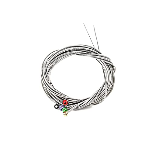 Alnicov 5 String Guitar Bass Strings,Stainless Steel ,With Color Ball Ends for Electric Bass Guitar Replacement Parts