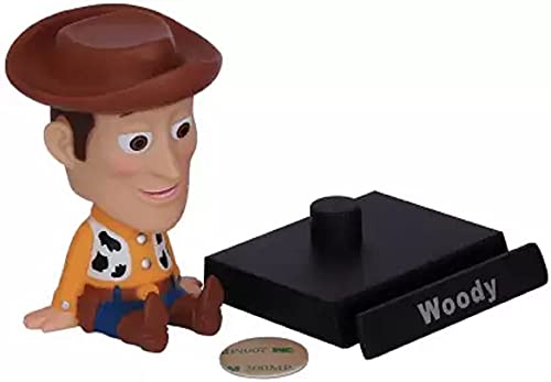 Image of AUGEN Super Hero Woddy Action Figure Limited Edition Toy Story Bobblehead with Mobile Holder for Car Dashboard, Office Desk & Study Table (Pack of 1)