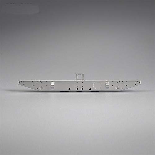 F-MINGNIAN-TOOL, 1 Set paraurti Posteriore in Metallo Classico per 1/10 RC Crawler per TRAXXAS TRX4 Defender (Colore : Rear Silver)