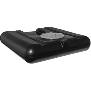 Tuindouche, zonnedouche, watertank voor de tuindouche, watertank PE 100L