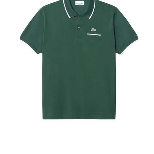 Image of Lacoste Men's Classic Fit Pocket Accent L.12.12 Polo Shirt