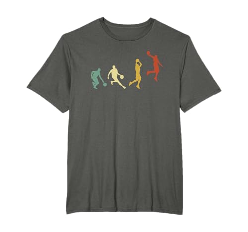Dunking Basketball Spieler Evolution T-Shirt