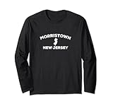 morristown new jersey nj town city stato maglia a manica