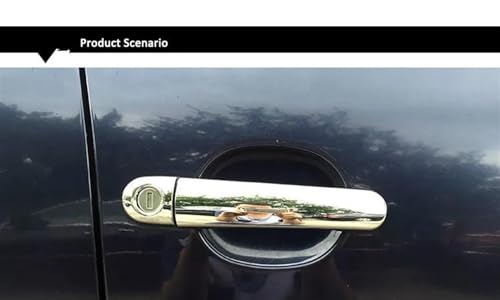 Cubierta cromada de manija de puerta para Skoda Octavia Mk1 de 1996 a 2004 2