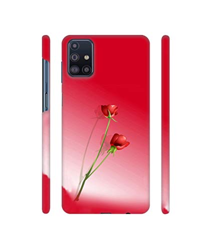 Image of Amazon Brand - Solimo Designer Red Roses 3D Printed Hard Back Case Mobile Cover for Samsung Galaxy M31s
