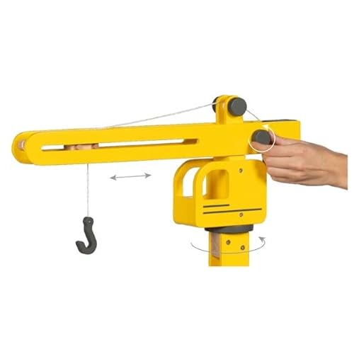 goki 55854 - Baukran - 360° drehbar - wie auf der echten Baustellen - ab 3 Jahre