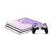 PS4 Pro Skin para Console y Controller de 46 North Design, 3M Technology, Pastel Púrpura Cielo Luna Nube Estrella Kawaii Anime, Alta Calidad, Duraderas, Fabricadas en Canadá
