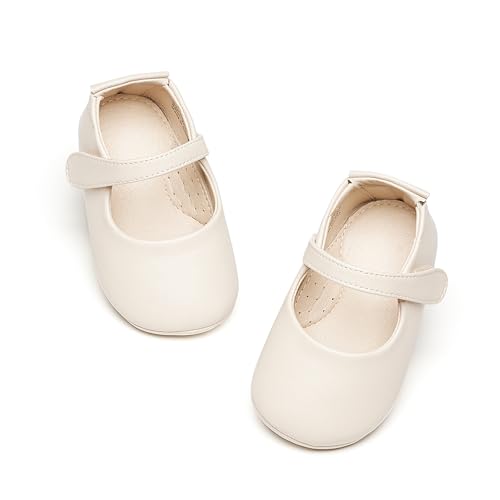 Image of PHIRAMIN Toddler Girl Mary Jane Dress Shoes-Little Girl School Uniform Shoes for Wedding Party