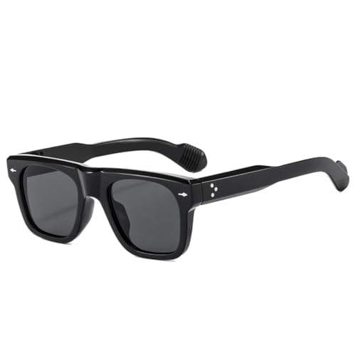 Lunettes de soleil femme rétro verres transparents punk UV400