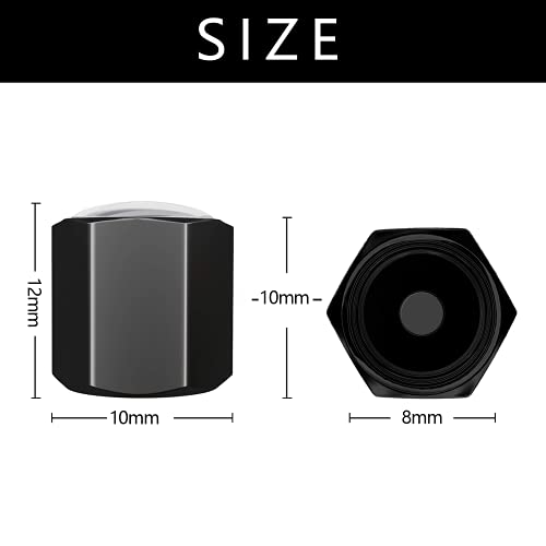Image of Metal Car Wheel Tire Valve Stem Caps Softball Aluminum Car Tire Air Valve Caps Universal Stem Covers for Cars,SUVs,Trucks,Bikes, Motorcycles,Bicycles,Corrosion Resistant 4 Pack