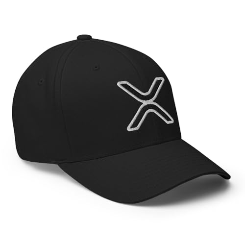 FX XRP Fitted Hat Embroidered Curved Bill Mid Crown Closed-Back Structured Twill Cap - Image 6