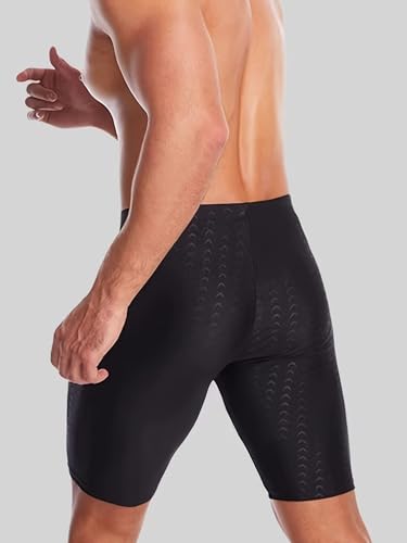 1pc Men's Swim Shorts Swim Trunks, Quick-Dry, High-Elasticity Polyester/Spandex - Breathable, Comfortable for Surfing3