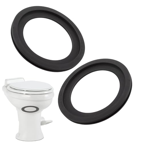 Image of 385311658 RV Toilet Seal Replacement for Dometic 300 /310 /320,Toilet Flush Ball Seal Gasket for Dometic RV Toilet Gaskets Premium High Sealing,2 Pack