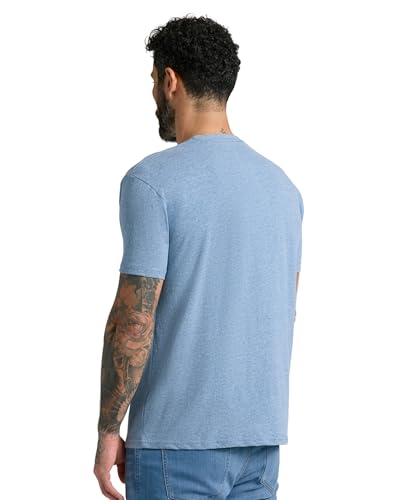 Image of True Classic Mens T-Shirts - Short Sleeve Crew Neck T Shirts for Man, Cotton Blend Plain Novelty Men's T-Shirts