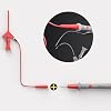 Goupchn Silicone Multimeter Test Leads Kit 33PCS with Replaceable Wire Piercing Probes Set, Alligator Clips, Test Hook Clips, Testing Tweezer for Digital Electrical Multimeter Testing