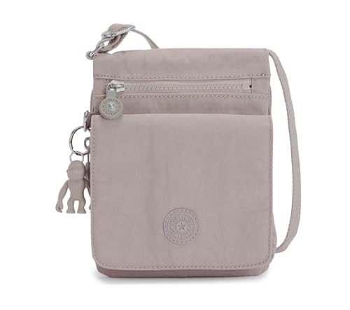 Kipling New Eldorado Bandolera Pequeña, Grey Gris (Gris)