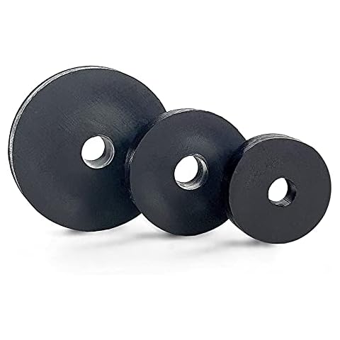 QUERGO Mixed Rubber Tap Washers 3/4', 3/8', 1/2' Black - Tap Washers Assorted - Plumbing Washers - Outside Tap Washer - Tap Washers for Mixer Taps - Outdoor Tap Washers Cover