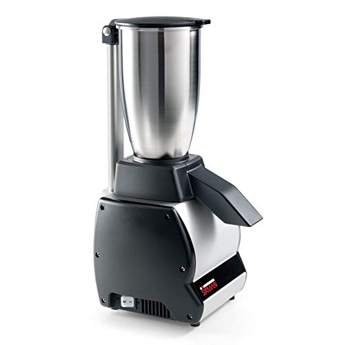 SIRMAN NORDKAPP Ice Crusher – 4 Adjustable Ice Sizes, Stainless Steel Jug, Air-Cooled Gear Drive Motor, Safety Interlock Lid, Die-Cast Aluminum Base