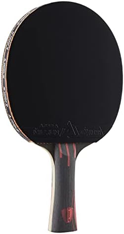 JOOLA Infinity Overdrive - Professional Performance Ping Pong Paddle with Carbon Kevlar Technology - Black Rubber on Both Sides - Competition Table Tennis Racket for Advanced Training - Extreme Speed