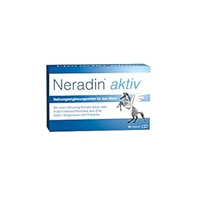 Neradin Aktiv – Nahrungsergänzungsmittel für den Mann – mit roten Ginseng-Extrakt sowie einen nützlichen 4-fach-Nährstoffkomplex aus Zink, Selen, Magnesium und Folsäure – 70 Kapseln