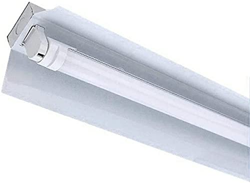 Amazon | 5台セツトLED蛍光灯器具1灯式 20w形LED蛍光灯専用照明器具20W