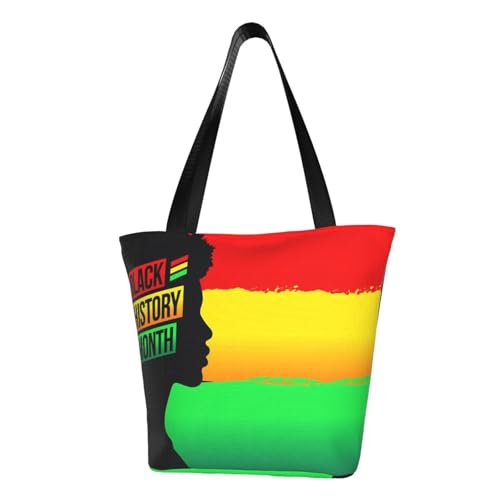 RVDO Black History Month Pan African Flag Shoulder Bag for