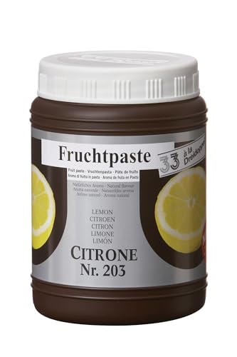 Dreidoppel Lemon Flavor Paste, 2.2 lb., All Natural & Kosher, Premium Citrus Flavor for Chefs