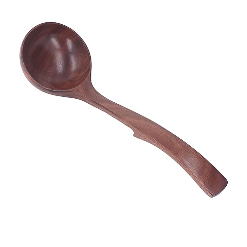 Wooden Ladle,Wooden Ladle for Cooking,Soup Spoon Ladle Wooden Serving Spoon Cooking Serving Ladle Kitchen Utensils for Home Hotel(A2)