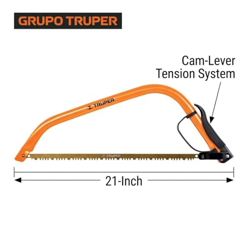 Truper 21-Inch Cam-Lever Bow Saw