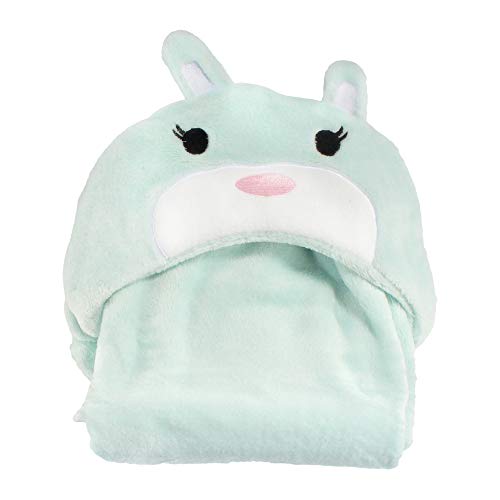 Image of BambooMN Super Soft Hooded Baby Bath Animal Towels - Cute Nursery Essentials Ages Newborn to Toddler - For Girls /Boys