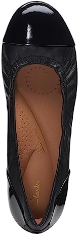 Clarks Women's, Rena Jazz Flat Black | Image 6
