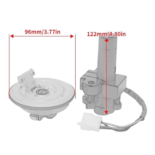 Couvercle de verrouillage étanche pour réservoir CB 1300 durable