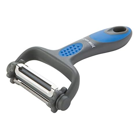 Joe Wicks - 3-in-1 Potato Peeler - Multi-function - Dishwasher Safe - Limited Edition - Blue Cover