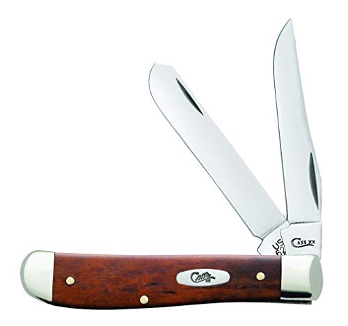 Image of Case WR XX Pocket Knife Chestnut Smooth Bone Mini Trapper Item #28700 - (6207 SS) - Length Closed: 3 1 /2 Inches